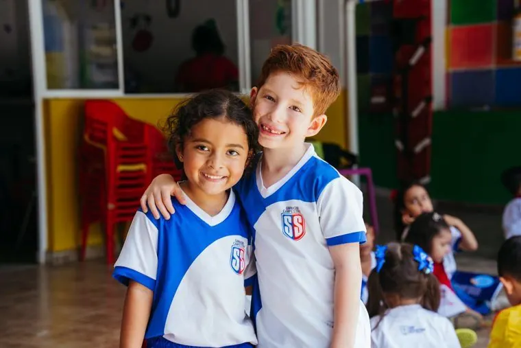Estudiantes de preescolar del Colegio San Sebastián